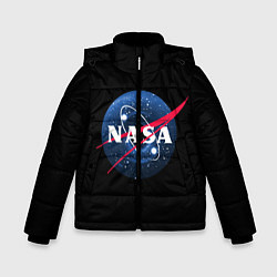 Куртка зимняя для мальчика NASA Black Hole, цвет: 3D-черный