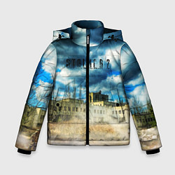 Куртка зимняя для мальчика STALKER 2Чернобыль, цвет: 3D-красный