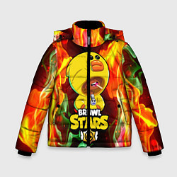 Куртка зимняя для мальчика Brawl Stars SALLY LEON, цвет: 3D-черный
