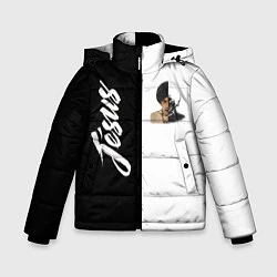 Куртка зимняя для мальчика Dzhizus, цвет: 3D-черный