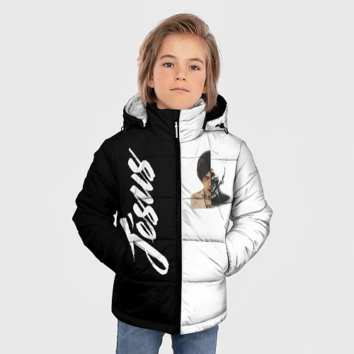 Зимняя куртка для мальчика Dzhizus / 3D-Черный – фото 3