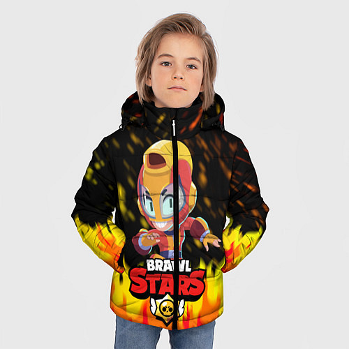 Зимняя куртка для мальчика BRAWL STARS MAX / 3D-Черный – фото 3