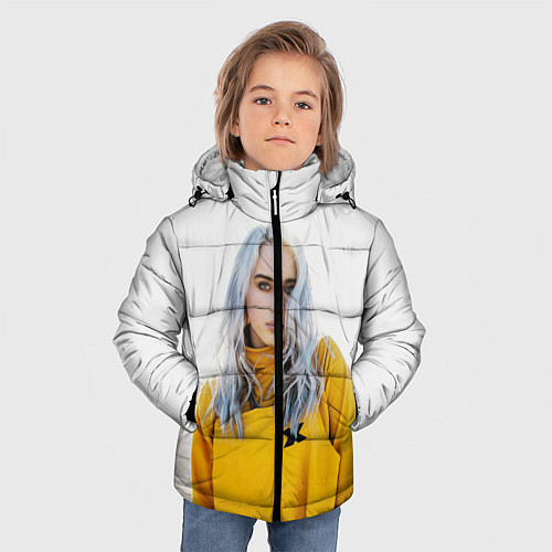 Зимняя куртка для мальчика BILLIE EILISH / 3D-Красный – фото 3