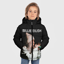 Куртка зимняя для мальчика BILLIE EILISH, цвет: 3D-красный — фото 2