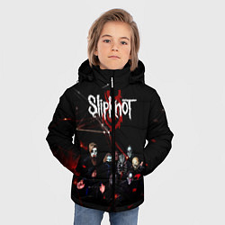 Куртка зимняя для мальчика Slipknot, цвет: 3D-черный — фото 2