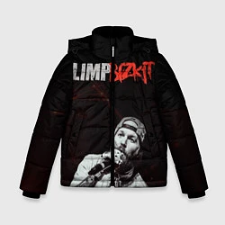 Куртка зимняя для мальчика Limp Bizkit, цвет: 3D-черный