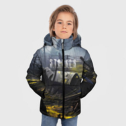 Куртка зимняя для мальчика СТАЛКЕР, цвет: 3D-красный — фото 2