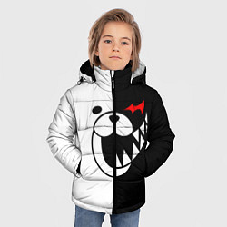 Куртка зимняя для мальчика MONOKUMA КАПЮШОН, цвет: 3D-черный — фото 2