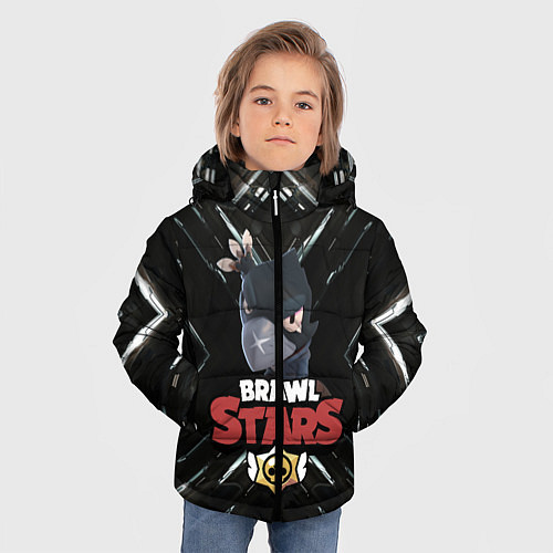 Зимняя куртка для мальчика BRAWL STARS CROW / 3D-Черный – фото 3
