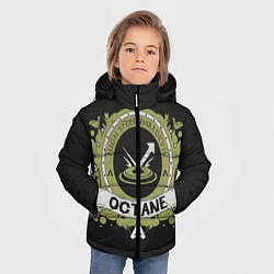 Куртка зимняя для мальчика Apex Legends Octane, цвет: 3D-светло-серый — фото 2