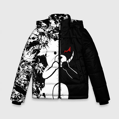 Зимняя куртка для мальчика Monokuma / 3D-Светло-серый – фото 1