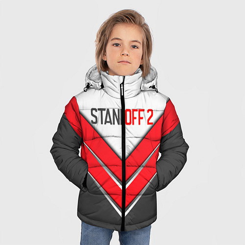 Зимняя куртка для мальчика Standoff 2 / 3D-Черный – фото 3