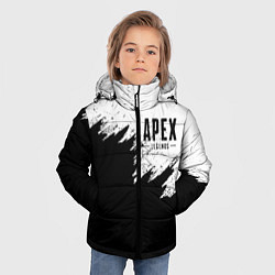 Куртка зимняя для мальчика APEX LEGENDS, цвет: 3D-черный — фото 2