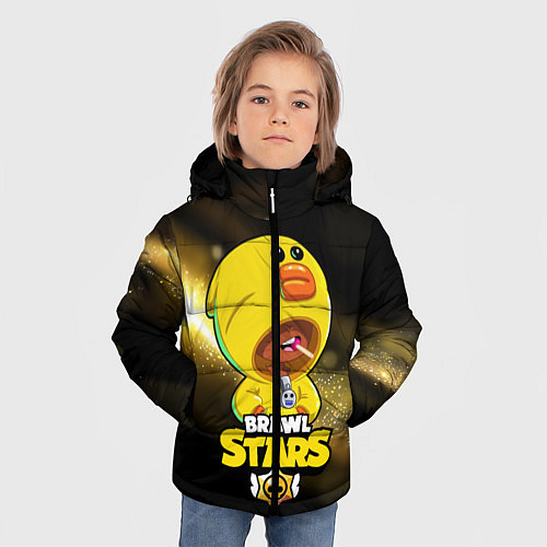 Зимняя куртка для мальчика Brawl Stars SALLY LEON / 3D-Черный – фото 3