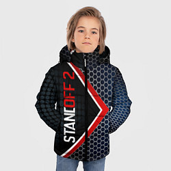 Куртка зимняя для мальчика Standoff 2, цвет: 3D-светло-серый — фото 2