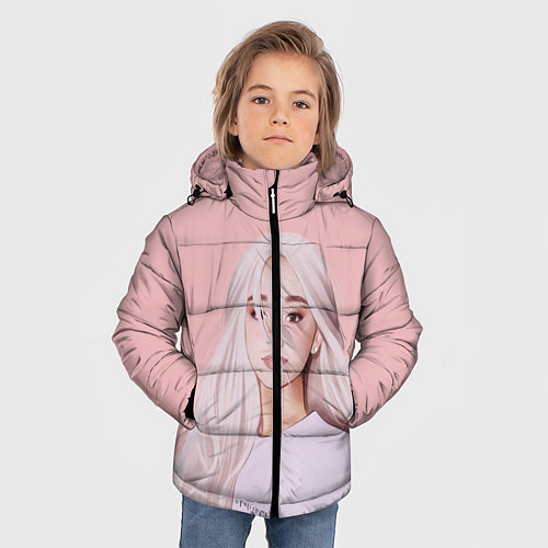 Зимняя куртка для мальчика Ariana Grande Ариана Гранде / 3D-Черный – фото 3