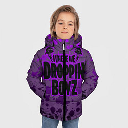 Куртка зимняя для мальчика Droppin Boys, цвет: 3D-черный — фото 2