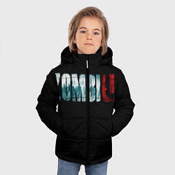 Куртка зимняя для мальчика Zombiu, цвет: 3D-черный — фото 2