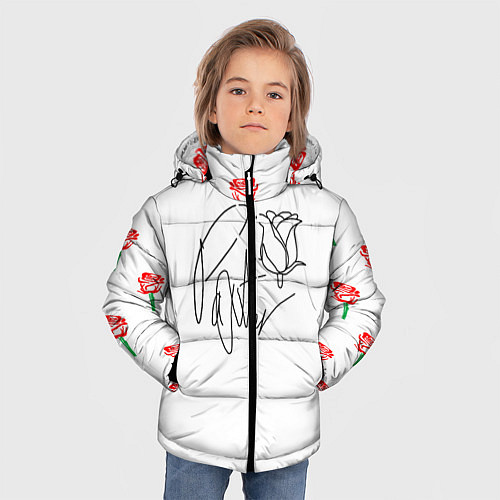 Зимняя куртка для мальчика ТИКТОКЕР - PAYTON MOORMEIE / 3D-Черный – фото 3