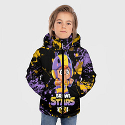 Куртка зимняя для мальчика BRAWL STARS BEA, цвет: 3D-черный — фото 2