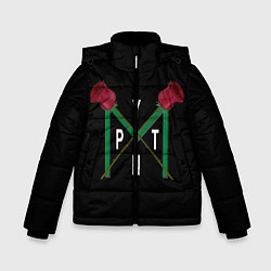 Куртка зимняя для мальчика Пайтон Мурмайер, цвет: 3D-черный