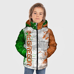 Куртка зимняя для мальчика Конор МакГрегор, цвет: 3D-черный — фото 2