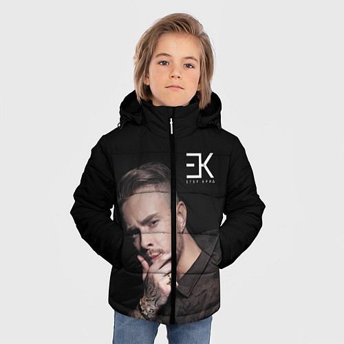 Зимняя куртка для мальчика ЕГОР КРИД / 3D-Черный – фото 3