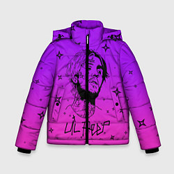 Куртка зимняя для мальчика LIL PEEP, цвет: 3D-черный