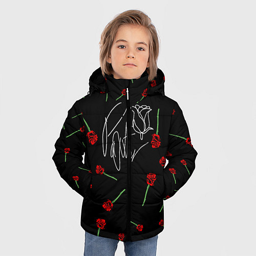 Зимняя куртка для мальчика Payton Moormeier: TikTok / 3D-Черный – фото 3