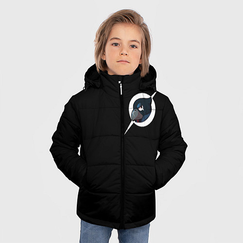Зимняя куртка для мальчика Brawl stars / 3D-Черный – фото 3