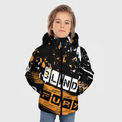 Куртка зимняя для мальчика BLIND FURY, цвет: 3D-черный — фото 2