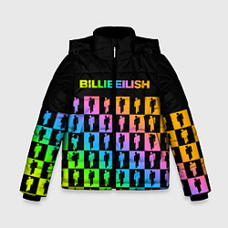 Куртка зимняя для мальчика BILLIE EILISH, цвет: 3D-черный