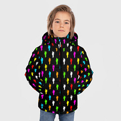 Куртка зимняя для мальчика BILLIE EILISH, цвет: 3D-красный — фото 2