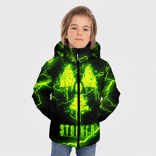 Зимняя куртка для мальчика STALKER 2 / 3D-Черный – фото 3