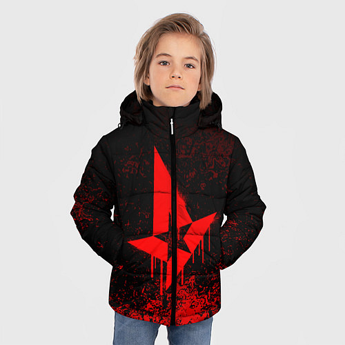 Зимняя куртка для мальчика ASTRALIS / 3D-Черный – фото 3