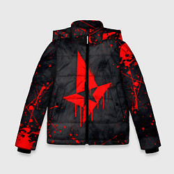 Куртка зимняя для мальчика ASTRALIS, цвет: 3D-черный
