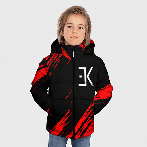 Зимняя куртка для мальчика ЕГОР КРИД / 3D-Черный – фото 3