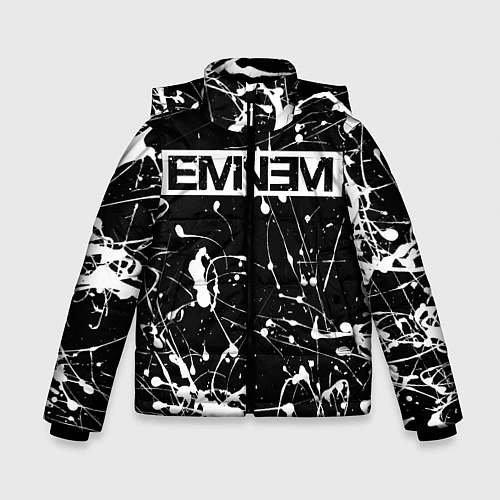 Зимняя куртка для мальчика Eminem / 3D-Светло-серый – фото 1