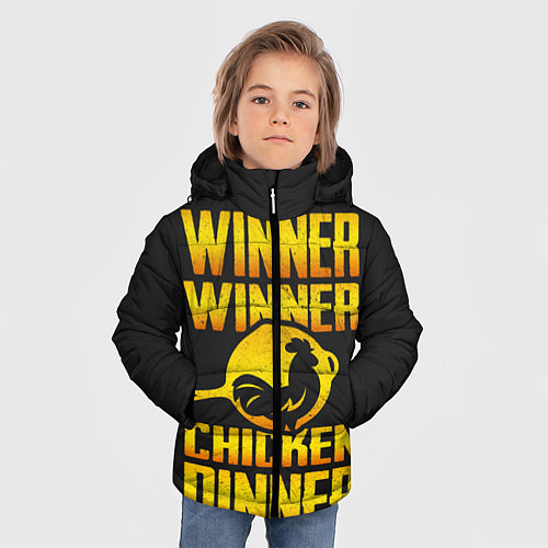 Зимняя куртка для мальчика Winner Chicken Dinner / 3D-Черный – фото 3