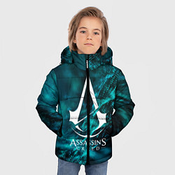Куртка зимняя для мальчика ASSASSINS CREED, цвет: 3D-красный — фото 2