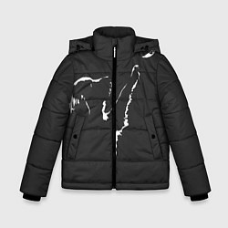 Куртка зимняя для мальчика Лунопёс, цвет: 3D-черный
