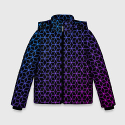 Куртка зимняя для мальчика Geometry, цвет: 3D-светло-серый