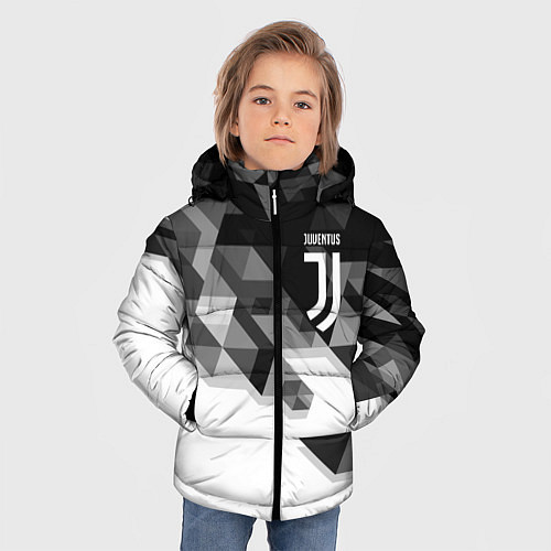 Зимняя куртка для мальчика JUVENTUS / 3D-Черный – фото 3