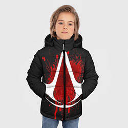 Куртка зимняя для мальчика Assassin’s Creed, цвет: 3D-черный — фото 2