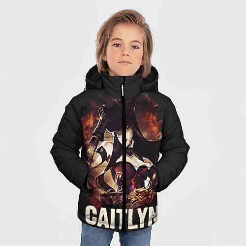 Зимняя куртка для мальчика Caitlyn / 3D-Черный – фото 3