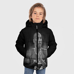 Куртка зимняя для мальчика Коби Брайант, цвет: 3D-черный — фото 2