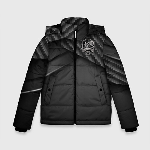 Зимняя куртка для мальчика League of Legends / 3D-Светло-серый – фото 1