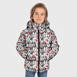 Куртка зимняя для мальчика Studio Ghibli, цвет: 3D-светло-серый — фото 2