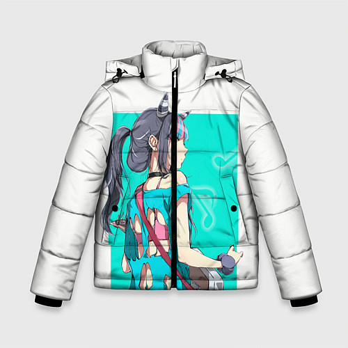 Зимняя куртка для мальчика Ibuki Mioda / 3D-Светло-серый – фото 1