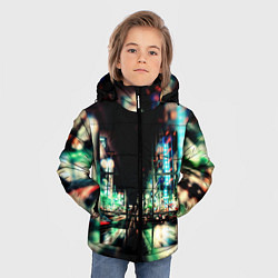 Куртка зимняя для мальчика Tokyo, цвет: 3D-черный — фото 2